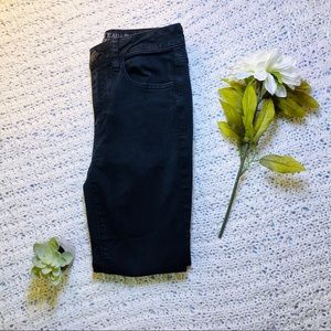 American Eagle Black High Waisted Jegging Jeans, 2